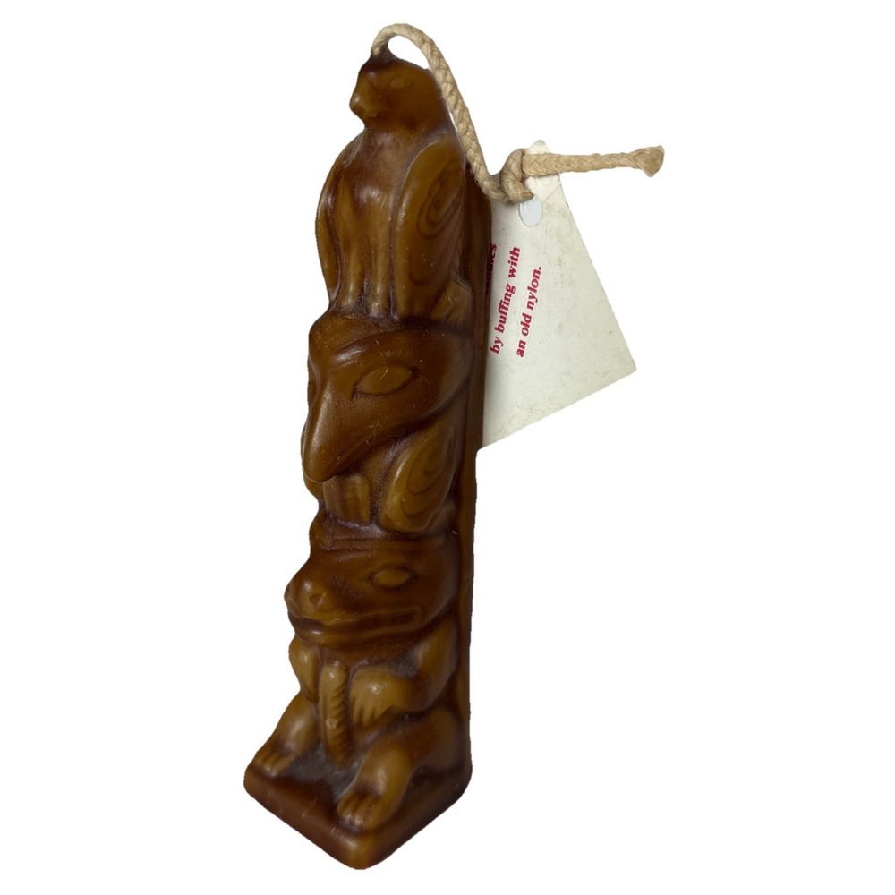 Totem Pole Animal Alaska Candle Factory Handcrafted Candle New shelf sitter
